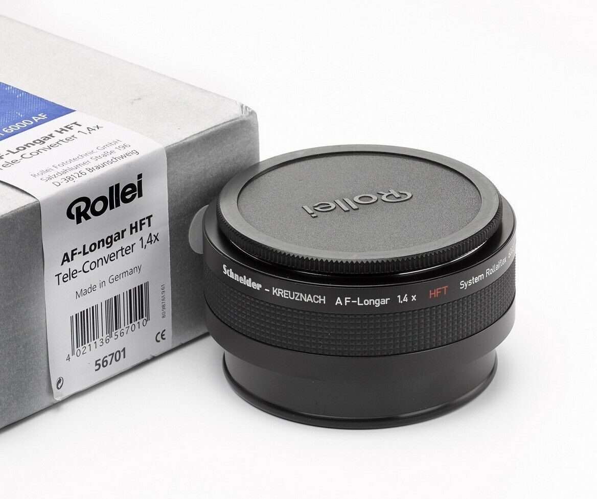 ✅ Rollei Rolleiflex Schneider 1.4x Af Longar Hft Tele Converter Lens